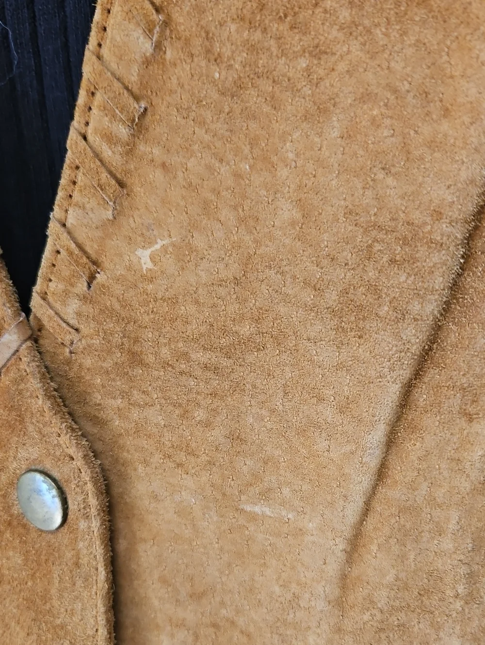 Vintage 🤠 90s Cowgirl Girls Suede Vest Prairie & Western